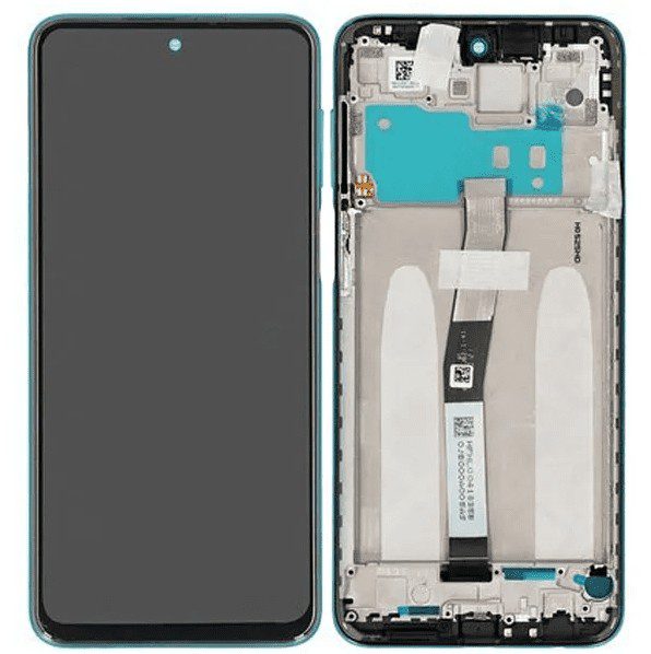 LCD Touchscreen – Green, Xiaomi Redmi Note 9 Pro / 560004J6B200 (Service Pack)