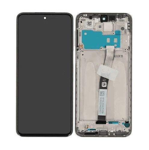 LCD Touchscreen – White, Xiaomi Redmi Note 9 Pro / 560002J6B200 (Service Pack)