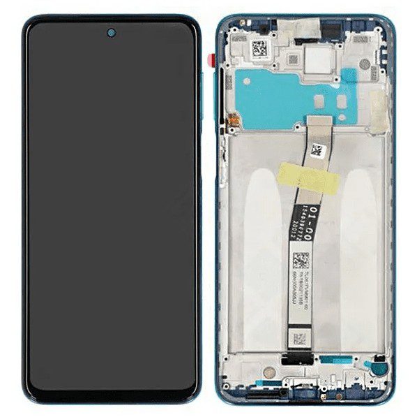 LCD Touchscreen – Blue, Xiaomi Redmi Note 9S / 560003J6A100 (Service Pack)