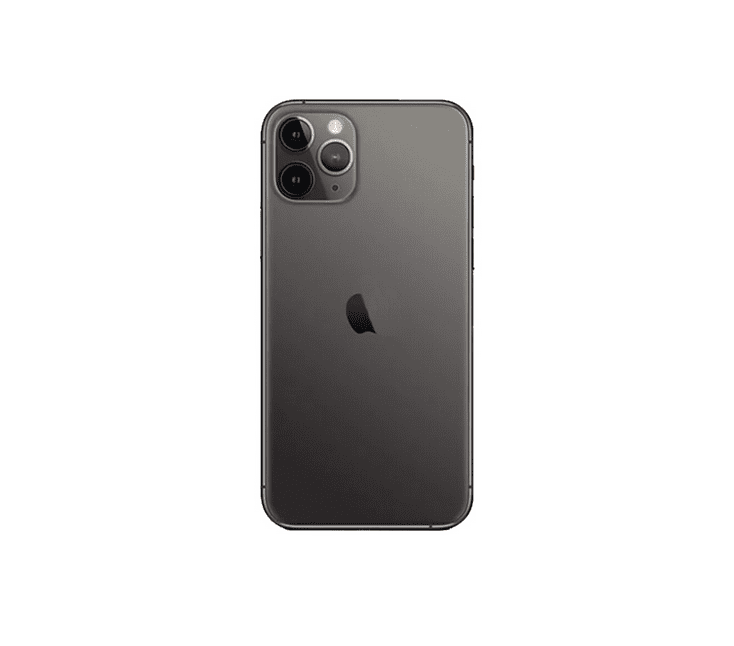 Back Glass Compatible For iPhone 11 Pro  (Large Camera Hole) (Space Grey)