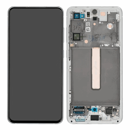 Galaxy S21 FE White OLED Touchscreen - SM-G990 / GH82-26414B / GH82-26420B / GH82-26590B (Service Pack)