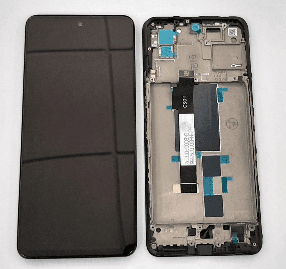 LCD Touchscreen – Black, Xiaomi Poco X3 GT / 560003K10A00 (Service Pack)