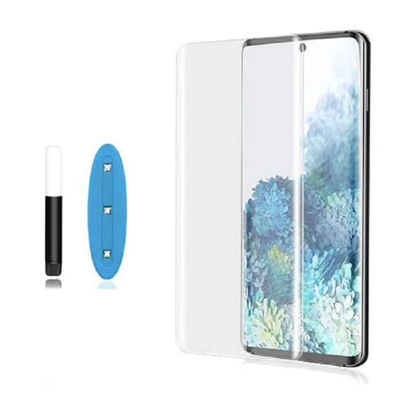 UV Tempered Glass / PanzerGlass for Samsung Galaxy S22 Ultra