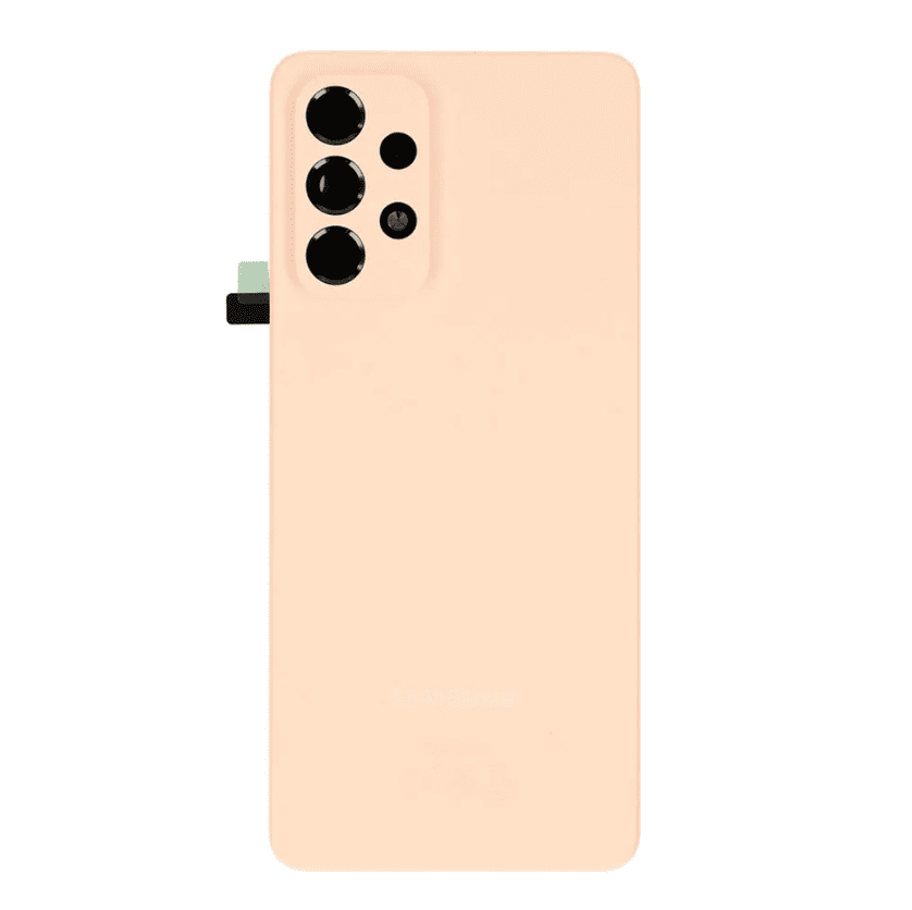 Back Cover With Camera Lens for Galaxy A33 5G (Peach)