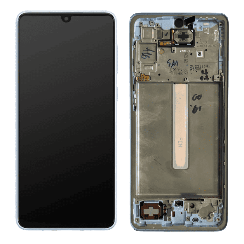 Galaxy A33 5G Blue OLED Touchscreen - SM-A336B / GH82-28143C / GH82-28144C (Service Pack)