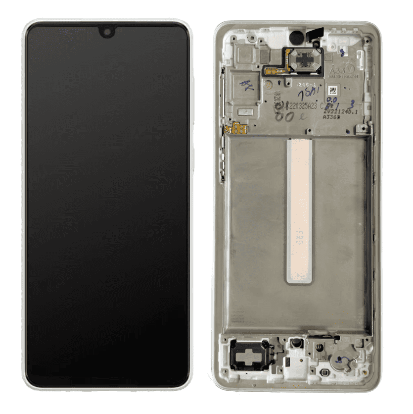 Galaxy A33 5G White OLED Touchscreen - SM-A336B / GH82-28143B / GH82-28144B (Service Pack)