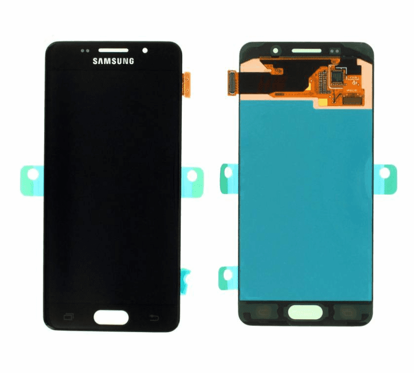 Galaxy A3 2016 Black OLED Touchscreen - A310F / GH97-18249B / GH97-19803B (Service Pack)