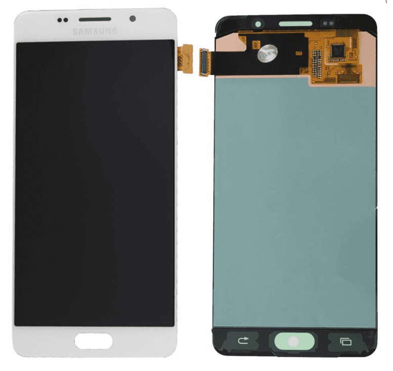 Galaxy A5 2016 White OLED Touchscreen - A501F / GH97-18250A (Service Pack)