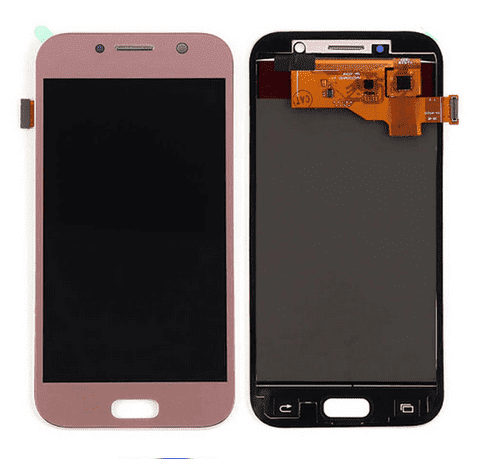 Galaxy A5 2017 Pink OLED Touchscreen - SM-A520F / GH97-19733D / GH97-20135D (Service Pack)