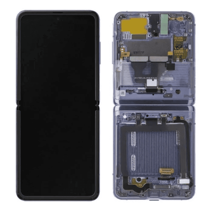 Galaxy Z Flip Purple OLED Touchscreen – SM-F700F / GH82-22215B (Service Pack)