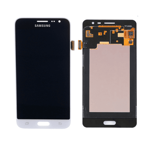 Galaxy J3 2016 White OLED Touchscreen - SM-J320 / GH97-18414A / GH97-18748A (Service Pack)