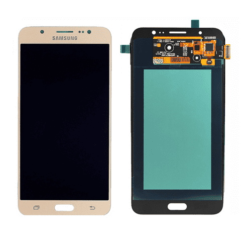 Galaxy J7 2016 Gold OLED Touchscreen - SM-J710F / GH97-18855A / GH97-18931A (Service Pack)