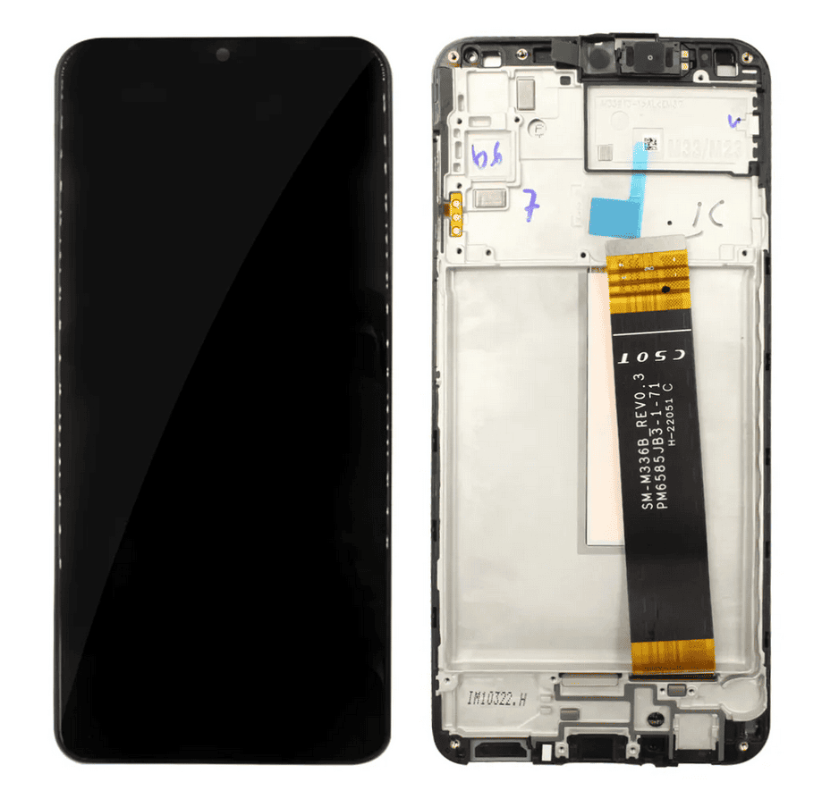 Galaxy M33 5G Black OLED Touchscreen - SM-M336B / GH82-28492A / GH82-28669A (Service Pack)