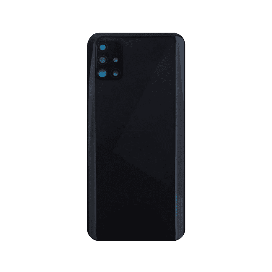 Back Cover with Camera Lens for Galaxy A51 5G (Black)