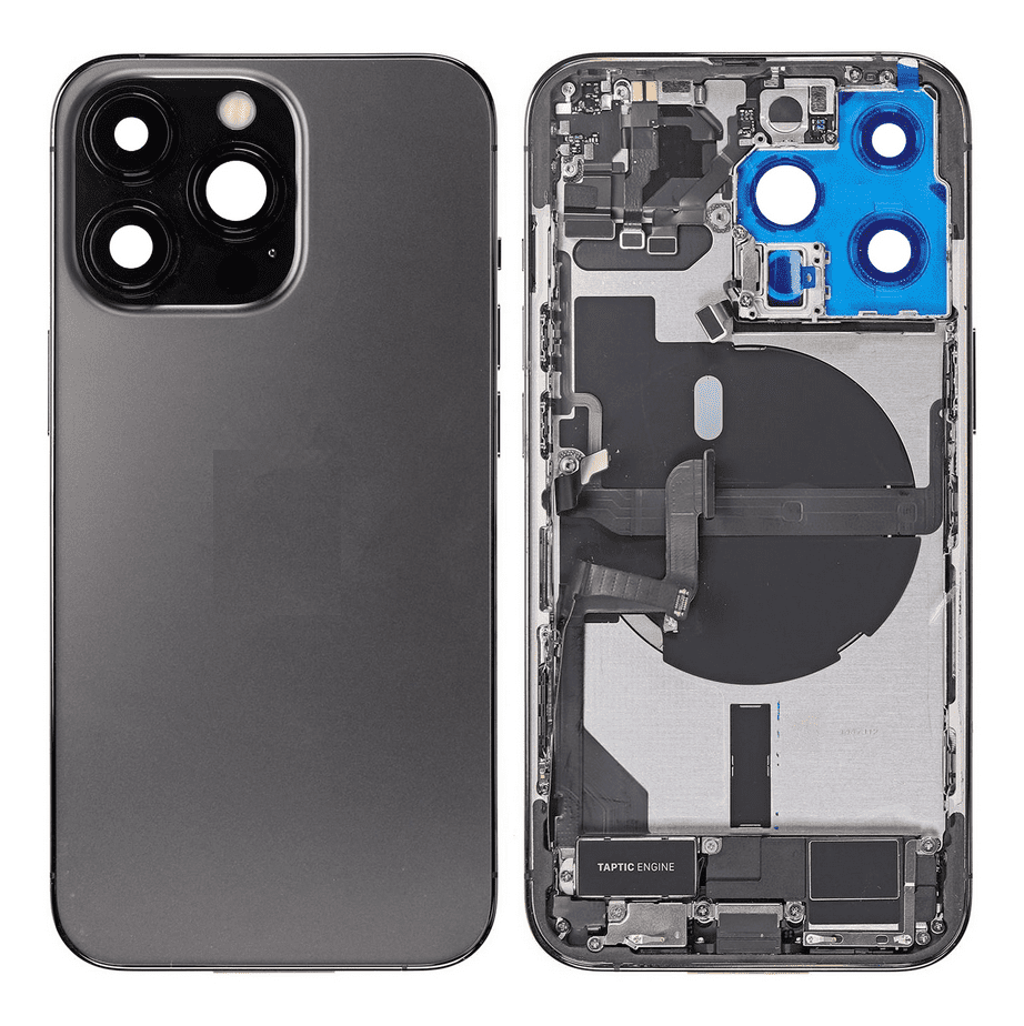 Back Housing W/Small Component Pre-installed for iPhone 13 Pro (Graphite)