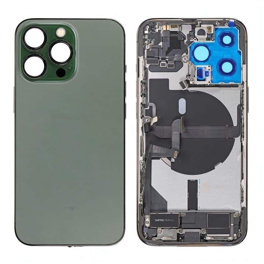 Back Housing W/Small Component Pre-installed for iPhone 13 Pro (Alpine Green)