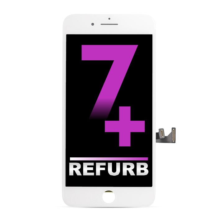 iPhone 7 Plus Refurbished LCD Assembly White DTP/C3F (LG)