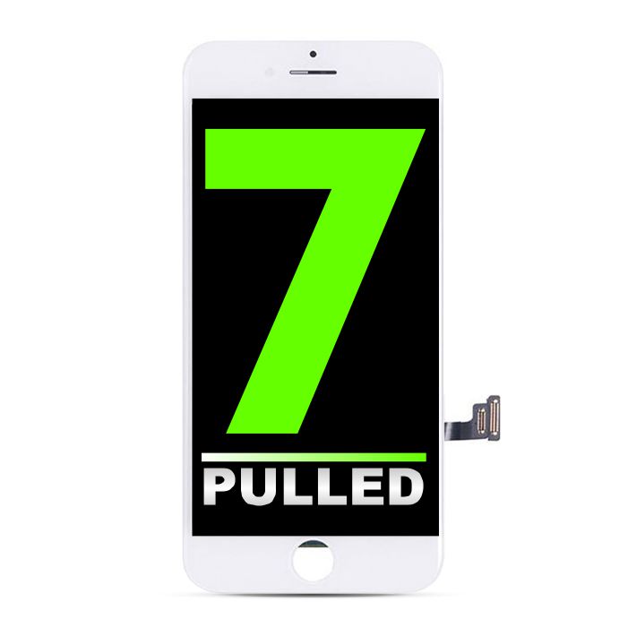 iPhone 7 Pulled LCD Assembly White