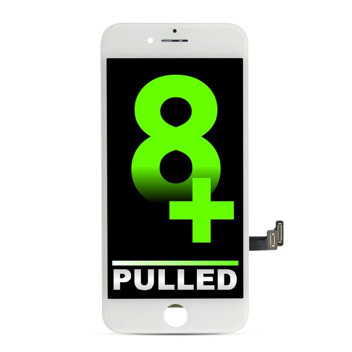 iPhone 8 Plus Pulled LCD Assembly White DTP/C3F (LG)