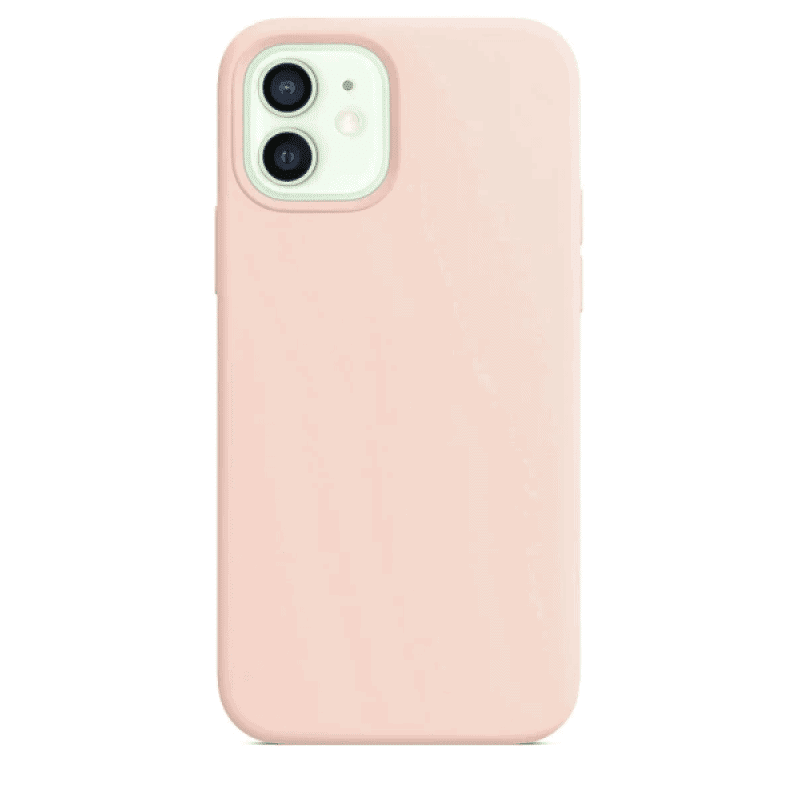 Silicone Case with MagSafe for iPhone 12 / 12 Pro - Pink