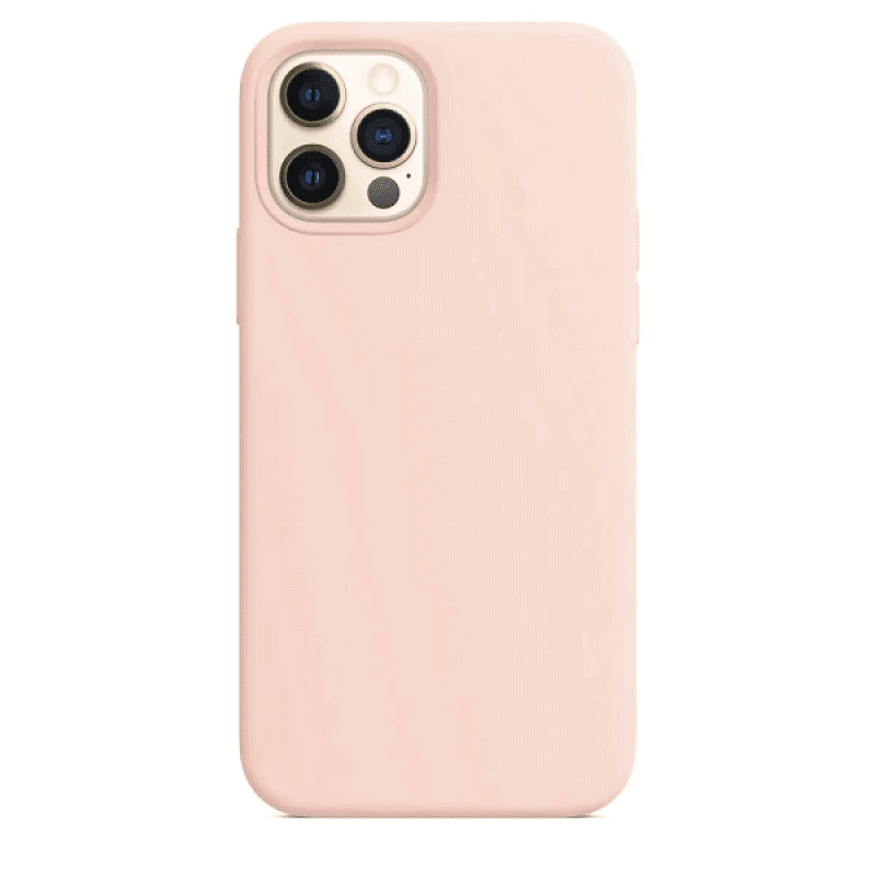 Silicone Case with MagSafe for iPhone 12 Pro Max - Pink