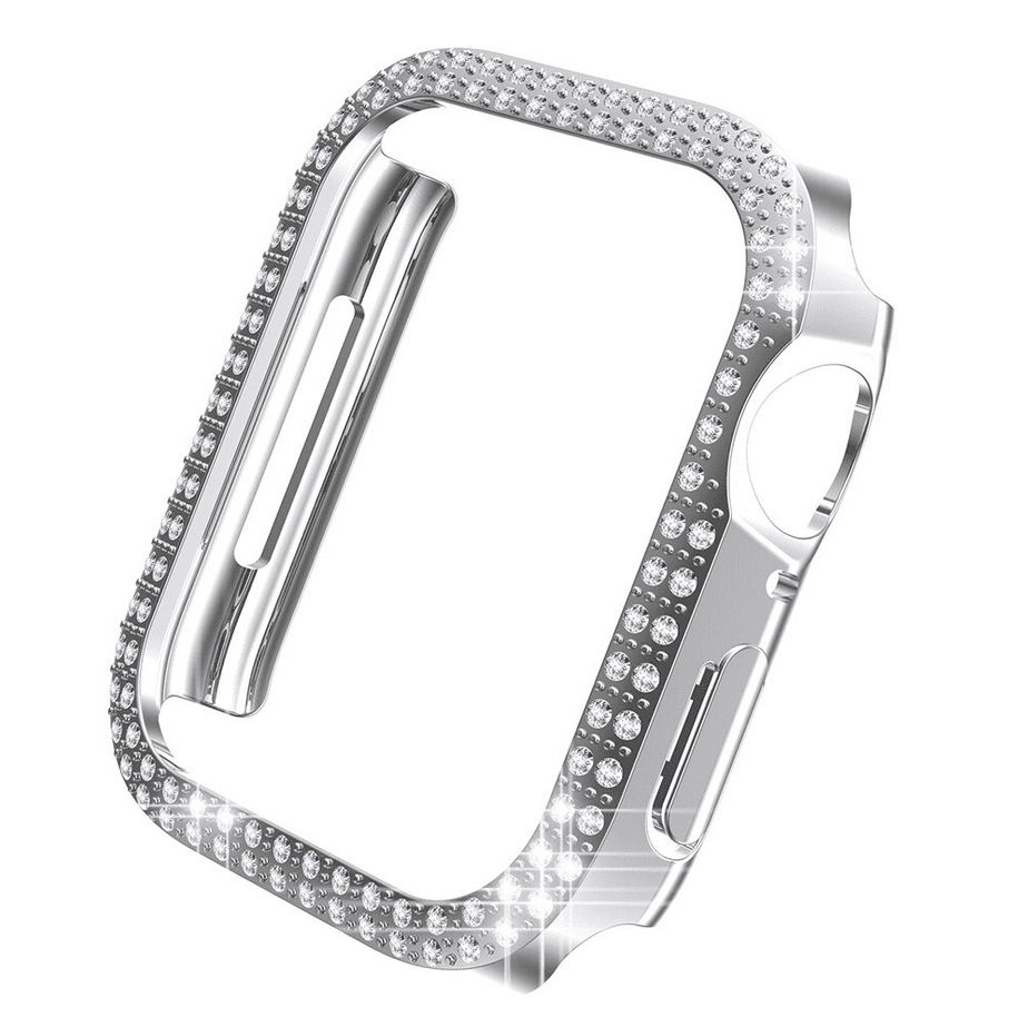 Diamond Protection Case for Apple Watch Series 3 (38mm) - Silver
