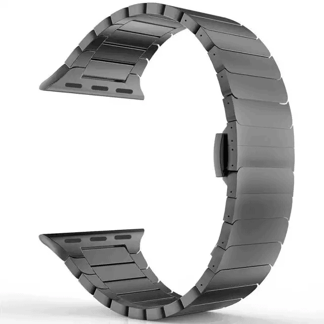 Butterfly Aluminium Band for Apple Watch (38/40/41mm) - Black