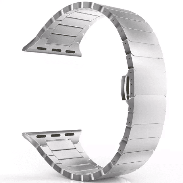 Butterfly Aluminium Band for Apple Watch (42/44/45,49mm) - Silver