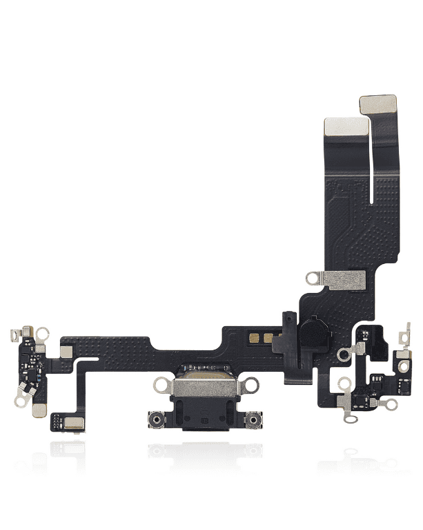 Charging Port Flex Cable Compatible For iPhone 14 (Premium) (Midnight)