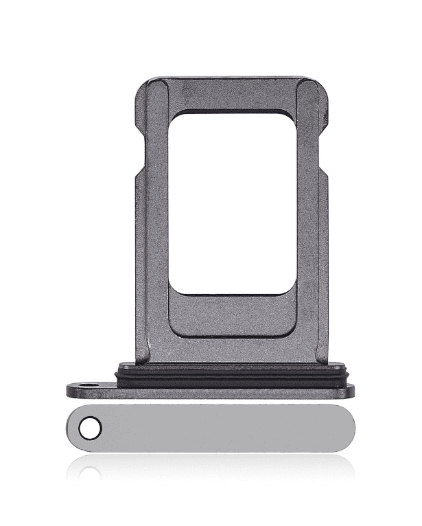 Single Sim Card Tray Compatible For iPhone 14 Pro / 14 Pro Max (Space Black)