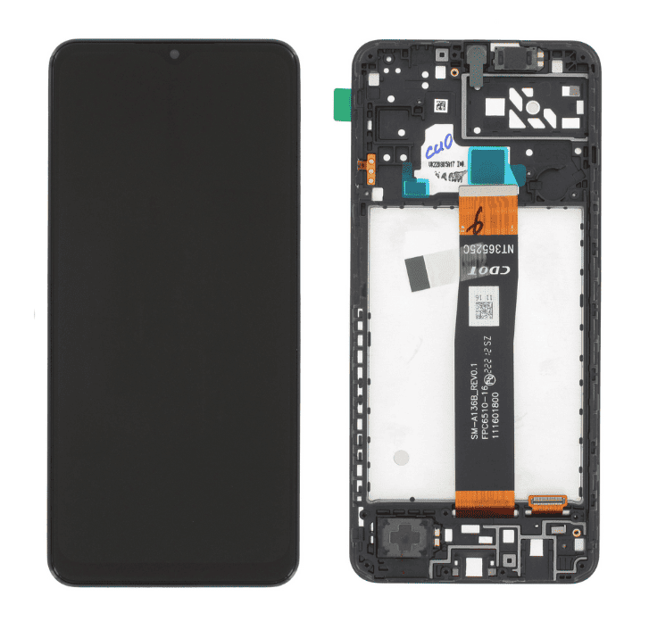 Galaxy A04s Black OLED Touchscreen - SM-A047F / GH82-29805A / GH81-29806A (Service Pack)