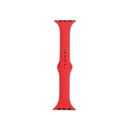 Silicone Band for Apple Watch (38/40/41mm) - Red