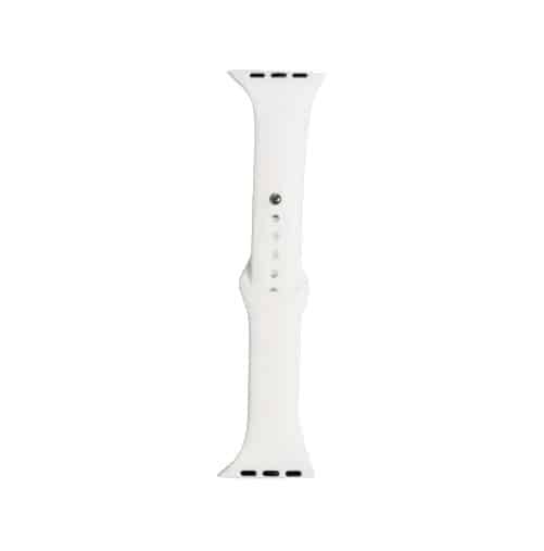 Silicone Band for Apple Watch (38/40/41mm) - White