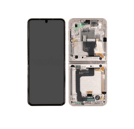 Galaxy Z Flip 4 5G Pink Gold Inner OLED Touchscreen - SM-F721 / GH82-29440C / GH82-29441C / GH82-30238C / GH82-30239C (Service Pack)