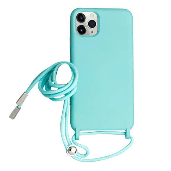 Light Blue Rope Case for iPhone 11 Pro Max