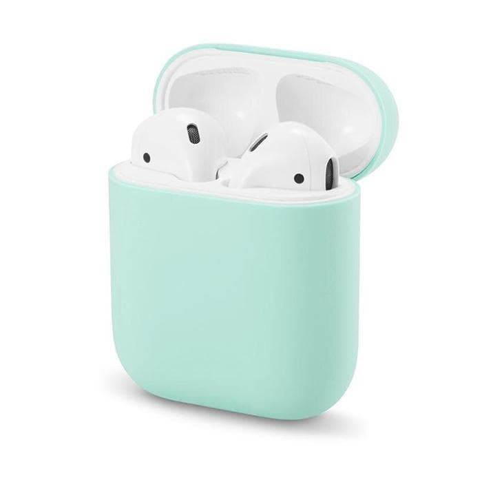 Silicone Case for Airpods (1st and 2nd generation) - Light Green