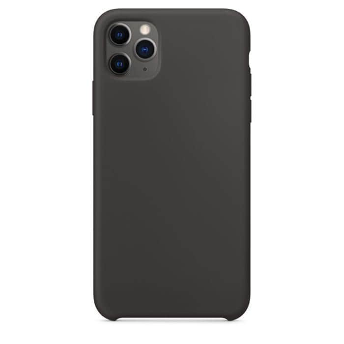 Silicone Case for iPhone 11 Pro Max - Black