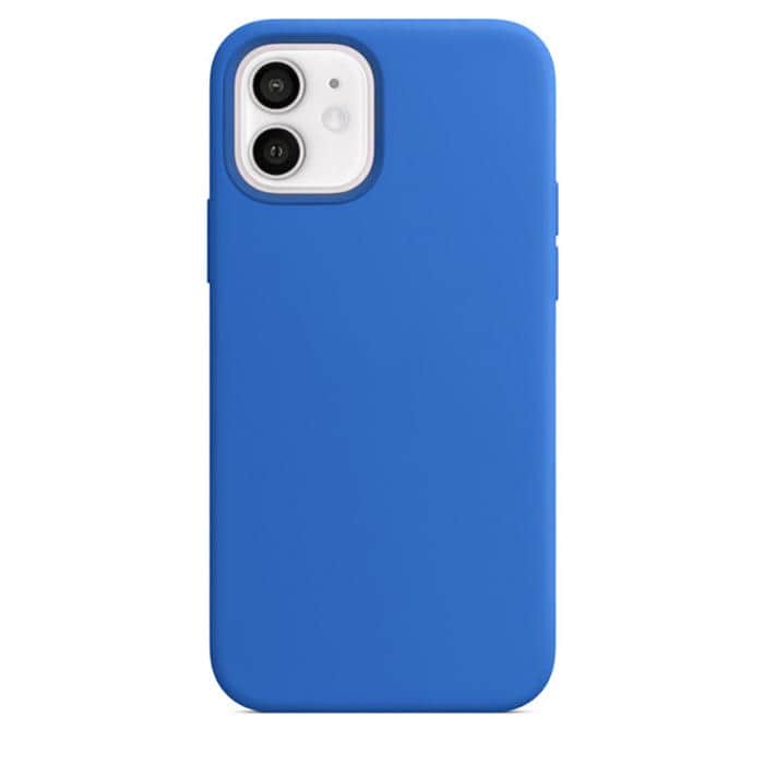 Silicone Case with MagSafe for iPhone 12 / 12 Pro - Blue