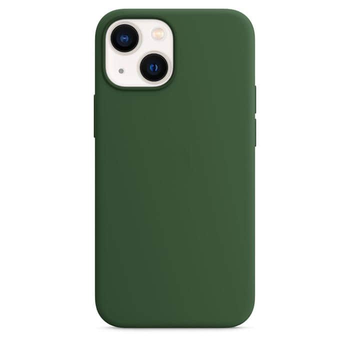 Silicone Case with MagSafe for iPhone 13 Mini - Green