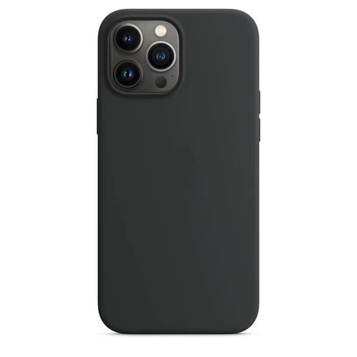 Silicone Case with MagSafe for iPhone 13 Pro Max - Black