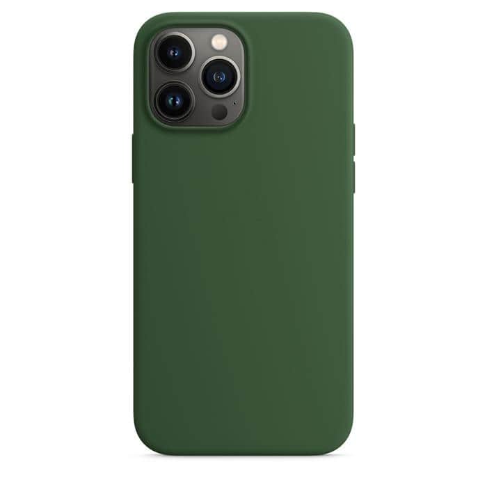 Silicone Case with MagSafe for iPhone 13 Pro Max - Green