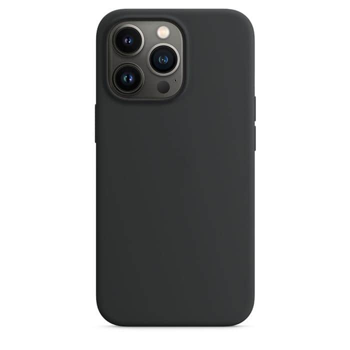 Silicone Case with MagSafe for iPhone 13 Pro - Black