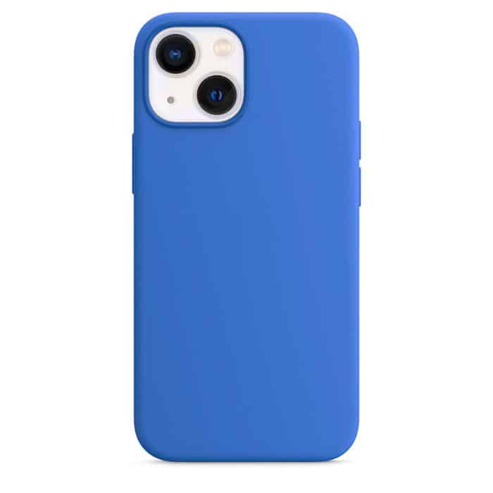 Silicone Case with MagSafe for iPhone 13 - Blue