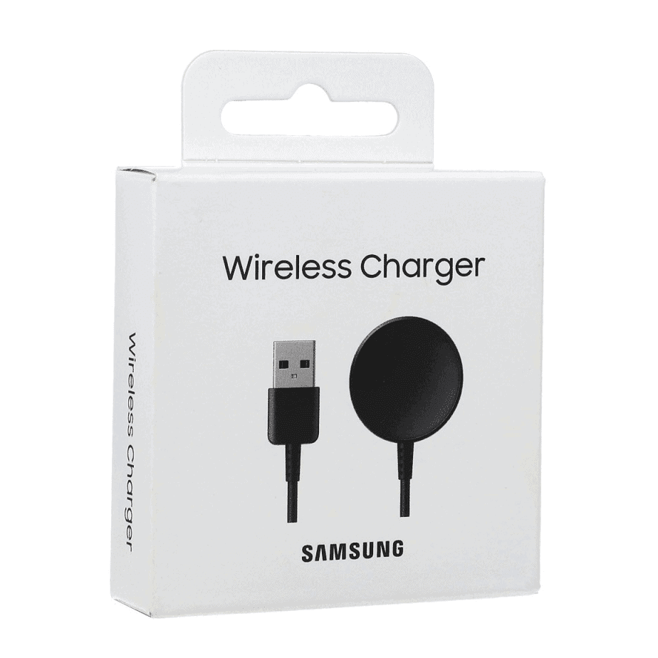 Samsung Galaxy Watch Active 2 / Watch Active Magnetic Qi Charger Charging Cable Black EP-OR825BBEGWW