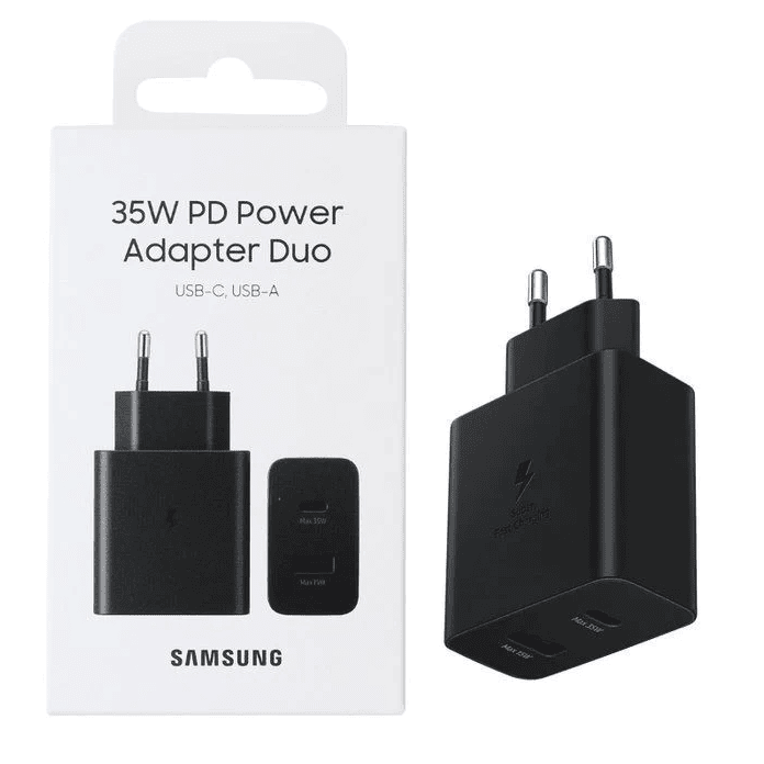 Samsung 35W Fast Duo Travel Charger Black EP-TA220NBEGEU