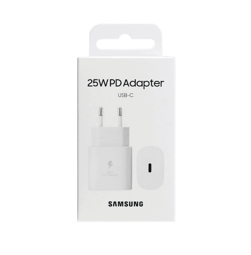 Samsung 25W Super Fast USB-C Charger White EP-TA800NWEGEU