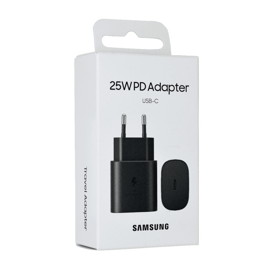 Samsung 25W Super Fast USB-C Charger Black EP-TA800NBEGEU