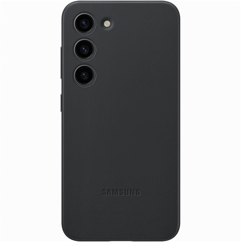 Leather Cover for Samsung Galaxy S23 Black EF-VS911LBEGWW (Retail Pack)