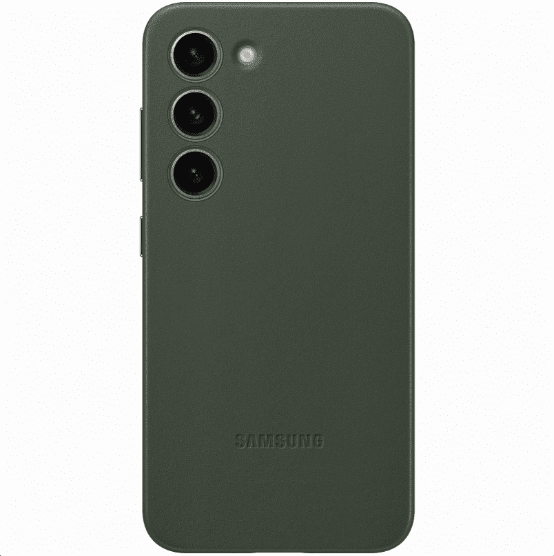 Leather Cover for Samsung Galaxy S23 Green EF-VS911LGEGWW (Retail Pack)