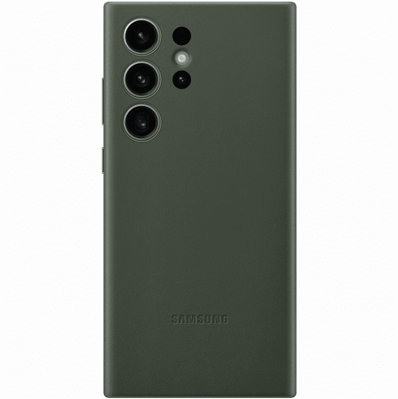 Leather Cover for Samsung Galaxy S23 Ultra Green EF-VS918LGEGWW (Retail Pack)